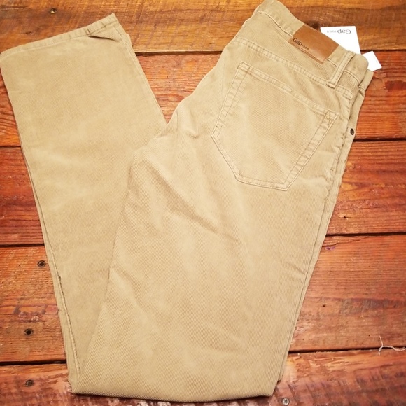 Gap Khaki Corduroy Pants - Picture 4 of 4